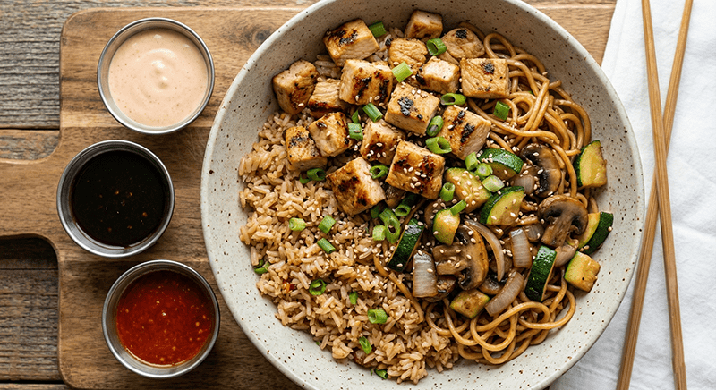 Hibachi Chicken Bowl