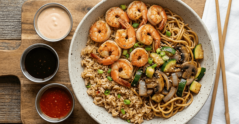 Hibachi Shrimp Bowl